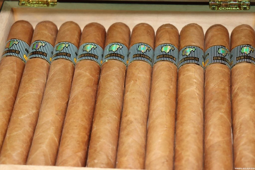A box of Cohiba Behike 56